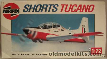 Airfix 1/72 Shorts Tucano T1, 03059 plastic model kit